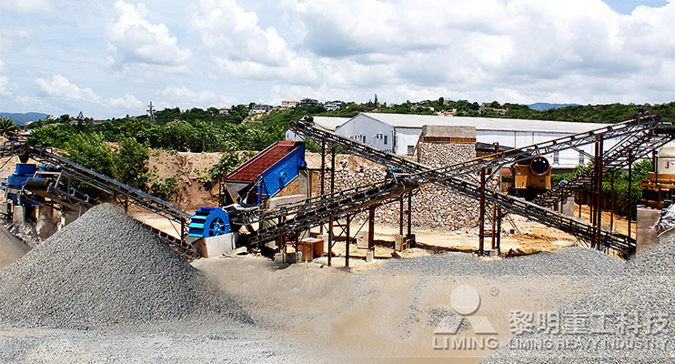 砂石生產線